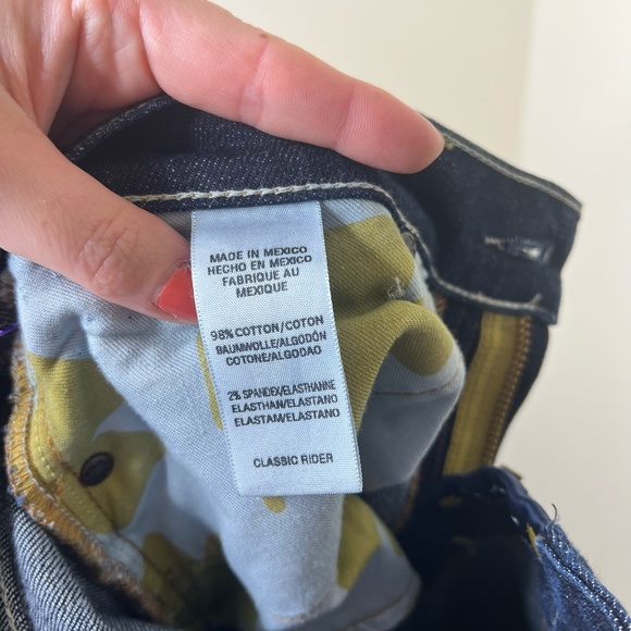 Y2K Lucky Brand “Classic Rider” Mid-Rise Bootcut Dark Wash Jeans - Picture 8 of 8